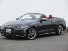 BMW 4シリーズカブリオレ M440i xドライブ 4WD 元社有車・赤レザーシート・パドルシフト