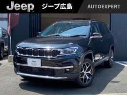 ジープ コマンダー リミテッド ディーゼルターボ 4WD 新車保証継承・純正ナビ・レザーシート・7