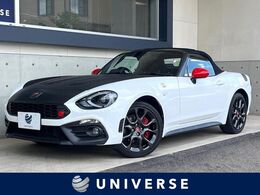 アバルト 124スパイダー 1.4 レコモン 革シート　純正ナビ 1オーナー