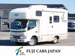 トヨタ カムロード キャンピングカー　デルタリンク エレキング　発電機　ルーフエアコン