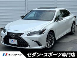 レクサス ES 300h バージョンL 後期　純正12.3インチナビ　セーフティシス