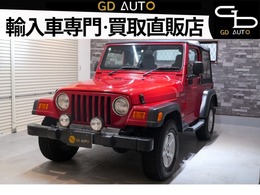 ジープ ラングラー スポーツ ソフトトップ 4WD 幌新品交換済　ETC