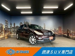 日産 スカイラインクロスオーバー 3.7 370GT 禁煙車 純正HDDナビ 黒半革 フルセグ ETC