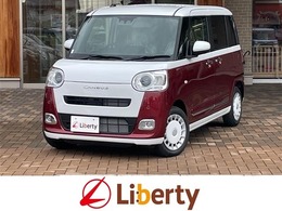 ダイハツ ムーヴキャンバス 660 ストライプス G 届出済未使用車 衝突軽減B 電子パーキング