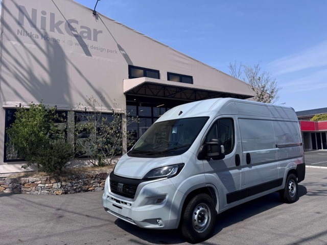 FIAT DUCATO　L2H2　展示販売開始！架装受付中。未登録車。1ナンバー　8ナンバー架装も可能です。Expedition Grey（スペシャルソリッド）エクスペディション グレー。