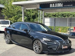 レクサス IS 300h Fスポーツ サンルーフ 純正アルミホイール ナビTV