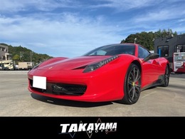 フェラーリ 458イタリア ベースグレード 可変バルブマフラー　ディスプレイオーディ