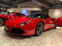 フェラーリ 488GTB F1 DCT FリフトLEDステア内外カ-ボンデイトナシ-ト