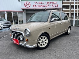 ダイハツ ミラジーノ 660 ミニライトスペシャル リミテッド ベージュ全塗装　センターマフラー　ウッド