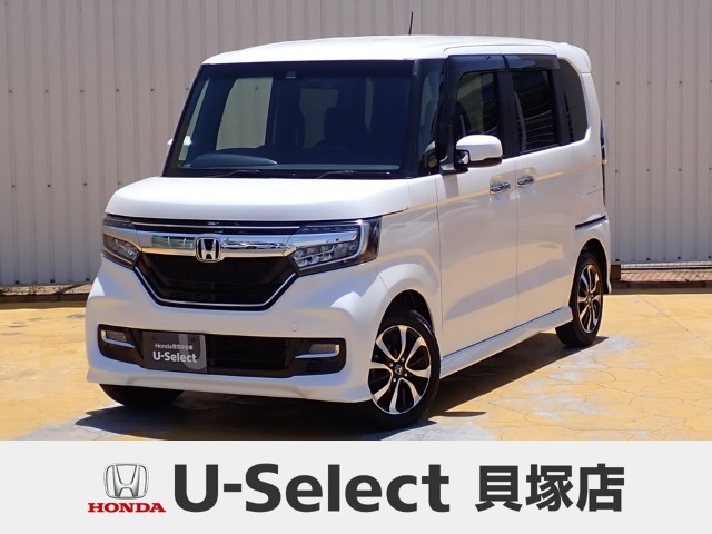 H29年式ホンダセンシング付きN-BOXカスタム入荷しました！■純正ナビ■Rカメラ■ETC■LED■PSD■ドラレコ
