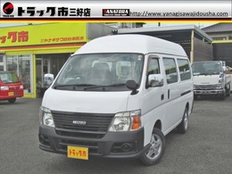 いすゞ コモ スーパーロングLDハイルーフ 両側スライドドア　ナビTV　ETC　AT車