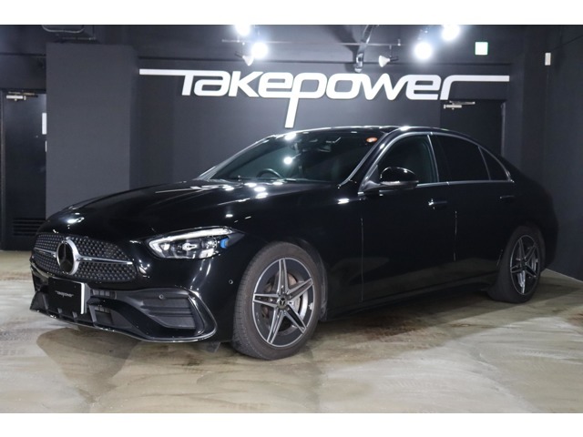 メルセデスベンツC220d　AMGライン：オブシディアンブラック/ブラックレザー　が入荷致しました。内外装共にコンディションは良好です。