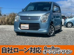 スズキ ワゴンR 660 FX リミテッド 検R7/10自社　ローン　ナビ　スマートキー