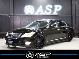 レクサス LS 460 バージョンSZ サンルーフ　黒革　マクレビ　Carlsson21AW