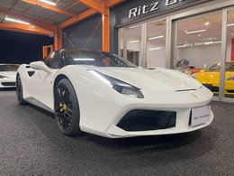 フェラーリ 488GTB F1 DCT FリフトカーボンSEU並行20インチAW