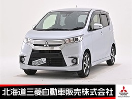 三菱 eKカスタム 660 T セーフティパッケージ 4WD 三菱認定保証 ドラレコ ETC 純正エンスタ