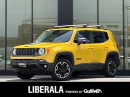 ジープ レネゲード トレイルホーク 4WD 社外ナビ バックカメラ クリアランスソナー
