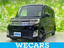 ダイハツ タント 660 カスタム RS スマートセレクション SA 4WD 新品タイヤ/純正 SDナビ/衝突安全装置/両側