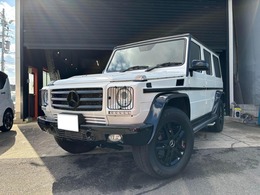 メルセデス・ベンツ Gクラス G350 ブルーテック エディション ゼブラ ディーゼルターボ 4WD SR 社外サイドマフラー　限定車80台