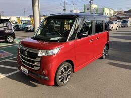 スズキ スペーシア カスタムZターボ ナビ　片側電動スライドドア　HID