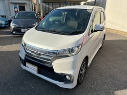 三菱 eKカスタム 660 T セーフティパッケージ ターボ　フルセグ　全方位カメラ　クルコン