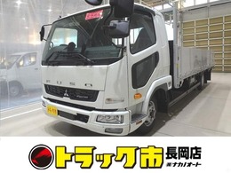 三菱ふそう ファイター 3.55t ワイドベッド付  平ボディ リアエアサス