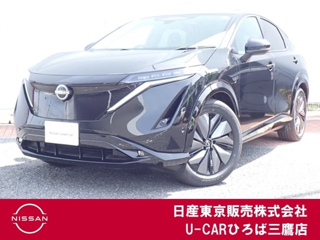 「走りも上質、見た目も洗練！アリアB9　e-4orce！！」社有車使用のアリアB9　e-4ORCEが入庫！デュアルモーター4WDによる滑らかな加速と安定感が魅力の1台が入庫しました♪