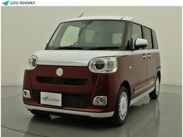 ダイハツ ムーヴキャンバス 660 ストライプス Gターボ ナビBモニター　オートAC　両側電スラ　LED