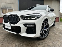 BMW X6 xドライブ35d Mスポーツ ディーゼルターボ 4WD DVDデッキ　HDMI入力　リアモニター付き