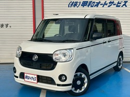 ダイハツ ムーヴキャンバス 660 G ブラックアクセント リミテッド SAIII 純ナビ LED パノラマ 両側パワスラ 前席シ