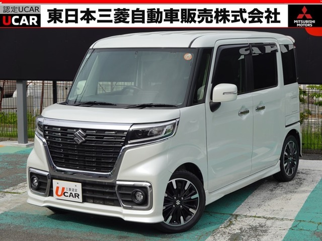 平成30年1月　スペーシア　カスタム　ハイブリッド　XS　ターボ車　入荷しました。衝突被害軽減ブレーキ非装着車です。