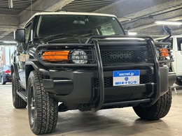 トヨタ FJクルーザー 4.0 ブラックカラーパッケージ 4WD ホワイトルーフ　グリルガード　外品17AW