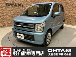 スズキ ワゴンR 660 ハイブリッド FX セーフティパッケージ装着車 修復歴無し・ワンセグナビ・Bluetooth・バ