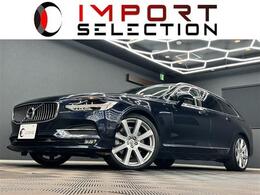 ボルボ V90 T6 AWD インスクリプション 4WD ワンオーナー パノラマサンルーフ アダプテ
