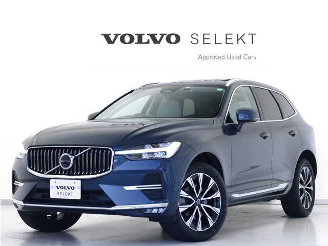 2023年モデル『XC60 Ultimate B5 AWD』電動パノラマサンルーフ Google搭載 前後純正ドラレコ 48V デニムブルーメタリック 白革 harman/kardon クリスタルシフトノブ ベンチレーション機能【グループ 総在庫300台！】