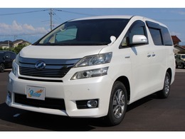 トヨタ ヴェルファイアハイブリッド 2.4 X 4WD 純正SDナビ・フルセグTV　リアモニター