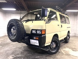 三菱 デリカスターワゴン 4ドアエクシード エアロR 4WD BTスタイル　ガソリン　MT　全塗装