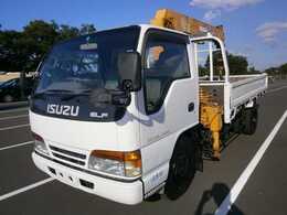 いすゞ エルフ タダノ4段クレーン 3t積 