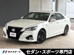 トヨタ クラウンアスリート ハイブリッド 2.5 S Jフロンティア リミテッド 特別仕様車　黒革シート　シートベンチレー