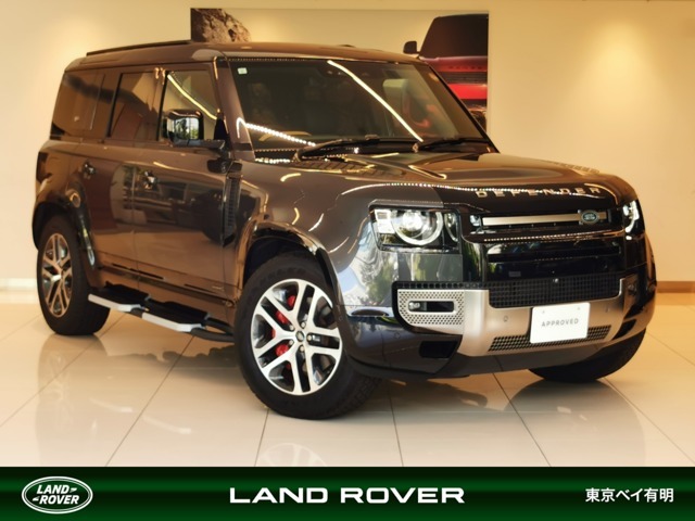 【110 X 3.0L D300 4WD 新車時車両本体￥12,340,000+MOP￥279,000】人気カラーカルパチアングレーを纏ったディフェンダー110が入庫しました！快適装備が充実した一台です！