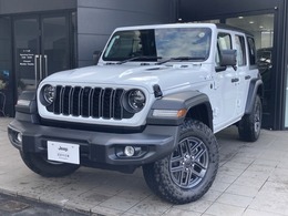 ジープ ラングラー アンリミテッド スポーツ 4WD 2025年登録未使用車　12.3インチモニター