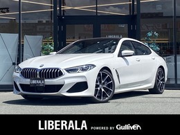 BMW 8シリーズグランクーペ 840i Mスポーツ 1オーナー SR ACC 純正ナビ 全方位 白革