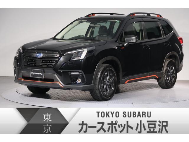 スバル認定中古車！人気のクリスタルブラックです！ナビ連動ドライブレコーダーやイエローバルブフォグランプ等のオプション付