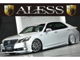 トヨタ クラウンマジェスタ 3.5 Fバージョン 黒革　モデリスタ　新品車高調 新品20