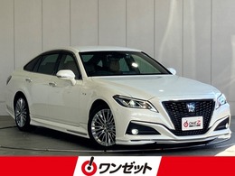 トヨタ クラウン ハイブリッド 2.5 S エレガンス スタイル パーキングアシスト　パノラミックビューM