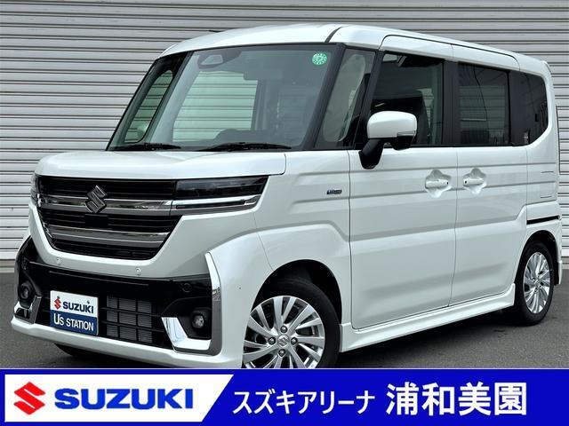 人気カラー♪ピュアホワイトパール入荷◎ スズキセーフティーサポート搭載◎電動パーキング搭載車◎
