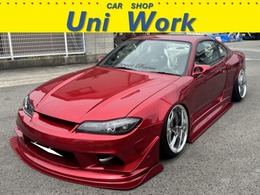 日産 シルビア 2.0 スペックS エアロ エアサス/エンジンミッション載替/ワーク