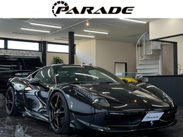 フェラーリ 458イタリア F1 DCT 正規ディーラー車・デジテック・カーボンイ