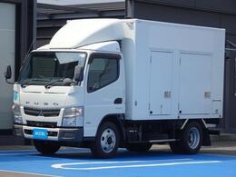 三菱ふそう キャンター 元電源車 左右サイドドア リアドア 発電機装置無 風防 ディーゼルターボ