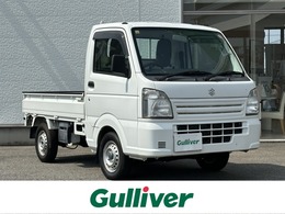 スズキ キャリイ 660 KCエアコン・パワステ 3方開 4WD ラジオ パワステ エアコン 4WD 保証書 取説